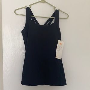 Lucy Fitness Fix Tank never worn! Black, Size M